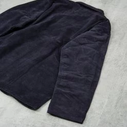 Uskees 3001 Button Corduroy Overshirt - Midnight Blue -Kyosho Shop 3001ButtonCorduroyOvershirt MidnightBlue4 1024x1024