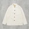 Uskees 3001 Button Overshirt - Cream
