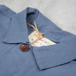 Uskees 3001 Button Overshirt - Teal -Kyosho Shop 3001ButtonOvershirt Teal3 1024x1024