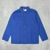 Uskees 3001 Button Overshirt - Ultra Blue