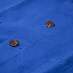 Uskees 3001 Button Overshirt - Ultra Blue -Kyosho Shop 3001ButtonOvershirt UltraBlue3 1024x1024