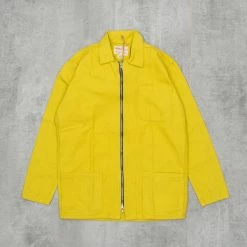 Uskees 3002 Zip Front Overshirt - Grapefruit