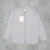 Uskees 3002 Zip Front Overshirt - Grey
