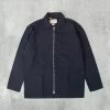 Uskees 3002 Zip Front Overshirt - Midnight Blue