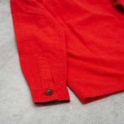 Uskees 3003 Button Single Pocket Shirt - Bright Red -Kyosho Shop 3003ButtonSinglePocketShirt BrightRed3 9e7480c1 cbbf 497d b687 b810dd11d70d 1024x1024