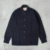 Uskees 3003 Button Single Pocket Shirt - Midnight Blue