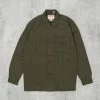 Uskees 3003 Button Single Pocket Shirt - Vine Green