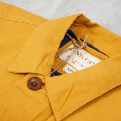 Uskees 3003 Button Single Pocket Shirt - Yellow -Kyosho Shop 3003ButtonSinglePocketShirt Yellow3 1024x1024