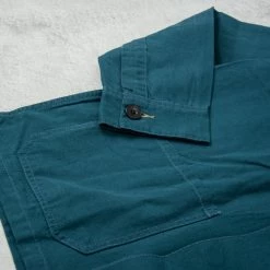 Uskees 3011 Overshirt - Peacock -Kyosho Shop 3011Overshirt Peacock2 1024x1024