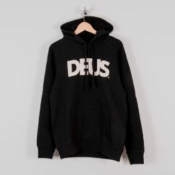 Deus Ex Machina All Caps Hoodie - Black