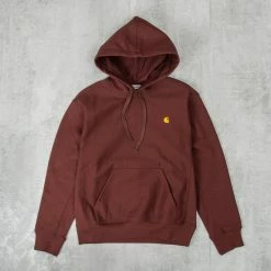 Carhartt WIP American Script Hooded Sweat - Ale