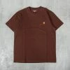 Carhartt WIP American Script S/S Tee - Ale