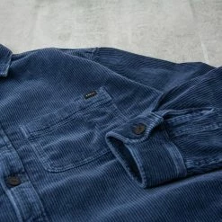 Edwin Ander Cord Shirt - Bering Sea -Kyosho Shop AnderCordShirt BeringSea3 1024x1024