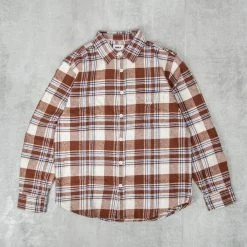 Obey Arlo Plaid Shirt - Unbleached Multi
