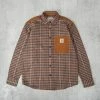 Carhartt WIP Asher Shirt - Jasper / Hamilton Brown