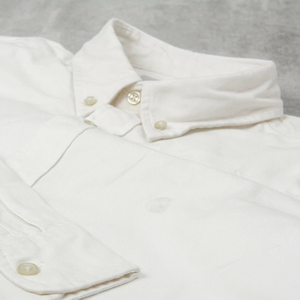 Carhartt WIP Bolton L/S Shirt - White 3 Carhartt WIP Bolton L/S Shirt - White - Image 3