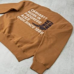 Carhartt WIP Boot Sweat - Hamilton Brown -Kyosho Shop BootSweat HamiltonBrown3 1024x1024