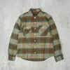 Brixton Bowery L/S Flannel Shirt - Grey / Desert