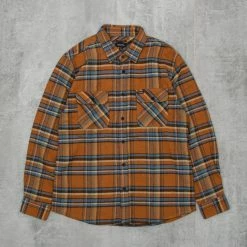 Brixton Bowery L/S Flannel Shirt - Lion