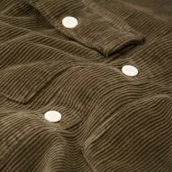 Stan Ray CPO Shirt - Olive Cord -Kyosho Shop CPOShirt OliveCord3 1024x1024