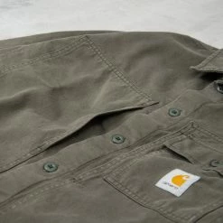 Carhartt WIP Charter Shirt - Boxwood -Kyosho Shop CharterShirt Boxwood2 1024x1024