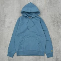 Carhartt WIP Hooded Chase Sweatshirt - Icy Water