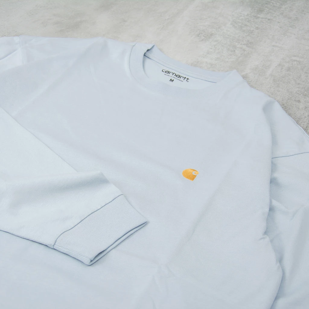 Carhartt WIP Chase L/S Tee - Icarus / Gold 2 Carhartt WIP Chase L/S Tee - Icarus / Gold - Image 2