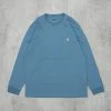 Carhartt WIP Chase L/S Tee - Icy Water