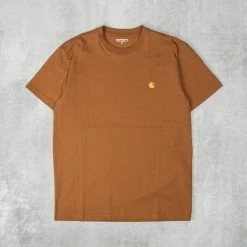 Carhartt WIP Chase S/S Tee - Hamilton Brown