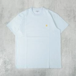 Carhartt WIP Chase S/S Tee - Icarus / Gold