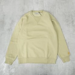 Carhartt WIP Chase Sweatshirt - Agave / Gold