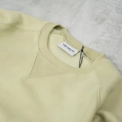 Carhartt WIP Chase Sweatshirt - Agave / Gold -Kyosho Shop ChaseSweatshirt Agave Gold2 1024x1024