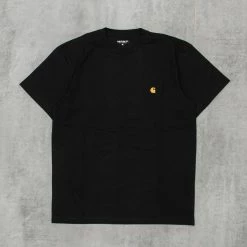 Carhartt WIP Chase S/S Tee - Black