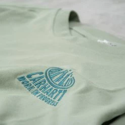 Carhartt WIP City Tee - Misty Sage / Deep Teal -Kyosho Shop CityTee MistySage DeepTeal3 1024x1024