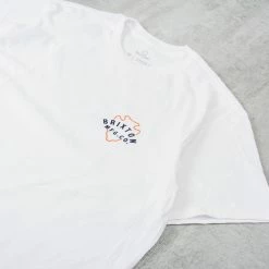 Brixton Cleburne S/S Tee - White -Kyosho Shop CleburneS STee White2 1024x1024