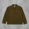 Nudie Colin Canvas Overshirt - Army