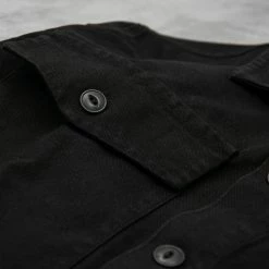 Nudie Colin Canvas Overshirt - Black -Kyosho Shop ColinCanvasOvershirt Black3 1024x1024