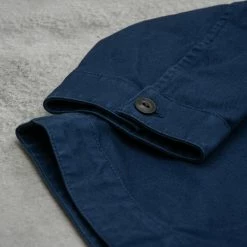 Nudie Colin Canvas Overshirt - Indigo Blue -Kyosho Shop ColinCanvasOvershirt IndigoBlue3 1024x1024