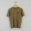 Edwin Sunset On Mt Fuji S/S Tee - Martini Olive