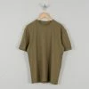 Edwin Katakana Embroidery Tee - Martini Olive