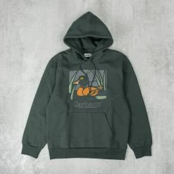 Carhartt WIP Duck Pond Hooded Sweat - Juniper