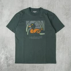 Carhartt WIP Duck Pond Tee - Juniper