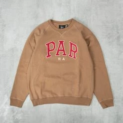 By Parra Educational Crew Sweatshirt - Shitake
