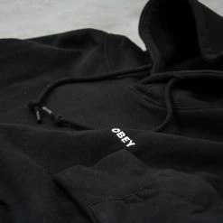 Obey Established Works Bold Hood - Black -Kyosho Shop EstablishedWorksBoldHood Black3 1024x1024