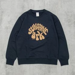 Nudie Frasse Sunshine Ark Sweatshirt - Navy