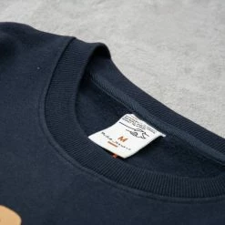 Nudie Frasse Sunshine Ark Sweatshirt - Navy -Kyosho Shop FrasseSunshineArkSweatshirt Navy3 1024x1024