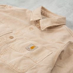 Carhartt WIP Glenn Shirt Jacket - Dusty H Brown Faded -Kyosho Shop GlennShirtJacket DustyHBrownFaded2 1024x1024