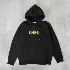 Obey Grafx Hood - Black
