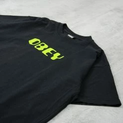 Obey Grafx Tee - Off Black -Kyosho Shop GrafxTee OffBlack2 1024x1024
