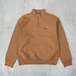 Carhartt WIP Half Zip American Script Sweat - Buffalo